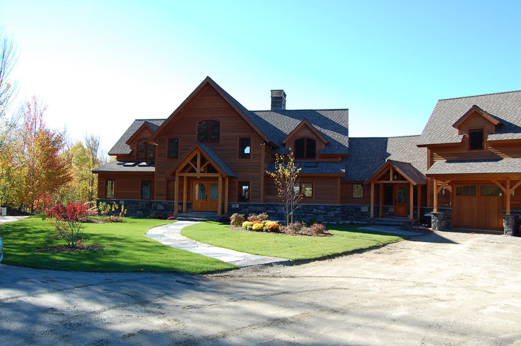 Vermont Timber Frame Home in Vermont Mountains | Designs for Living VT